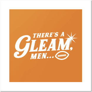 Marty Schottenheimer There's a Gleam Posters and Art